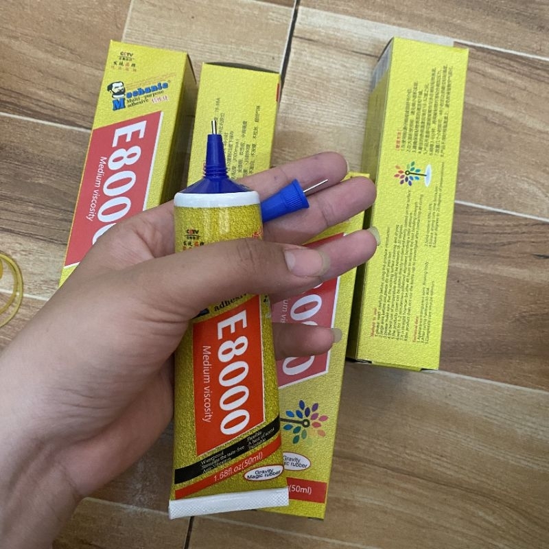 Keo dán màn hình b7000 t7000 ɡel đen ɡel trắng 50ml