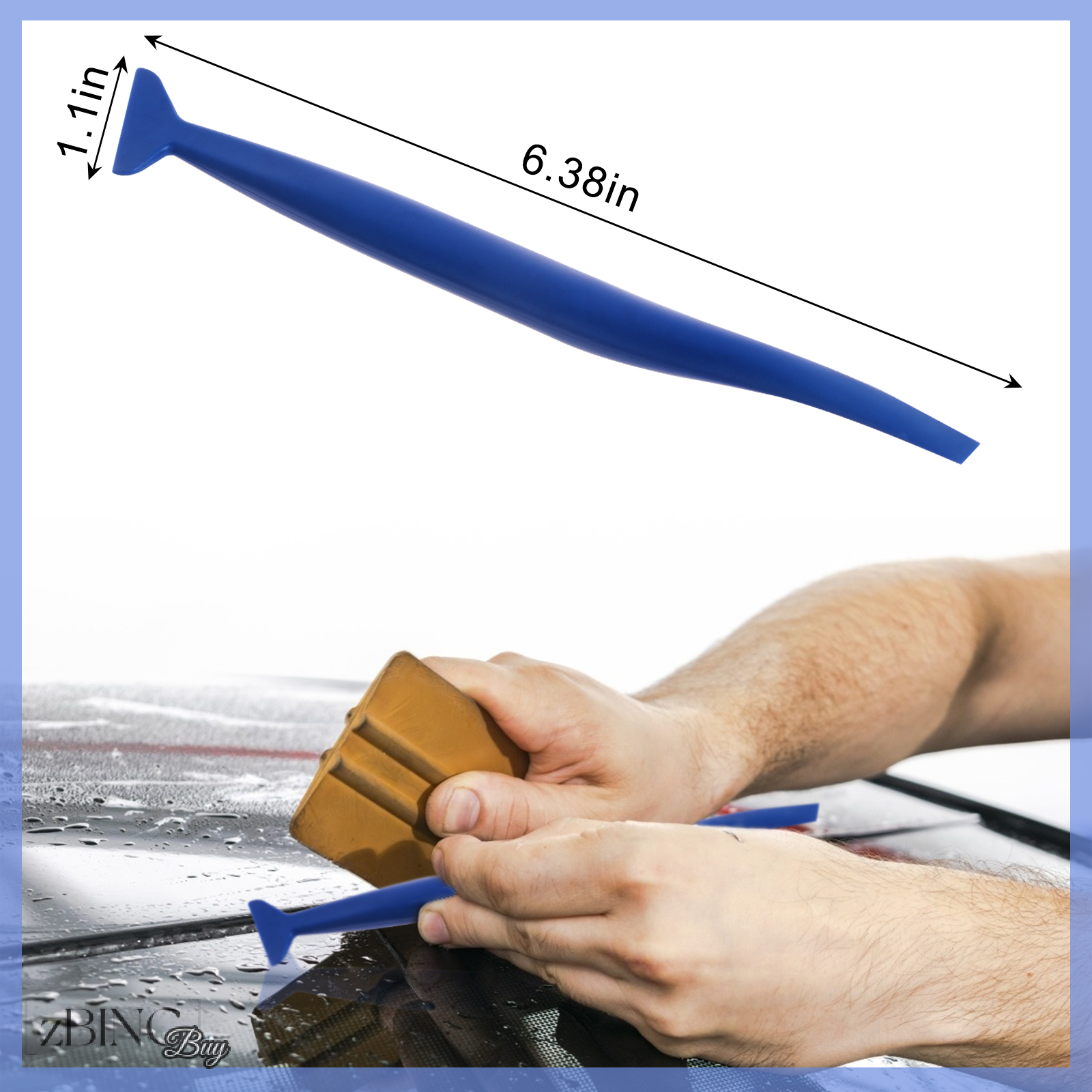 [zBING] 12PCS Car Vinyl Wrap Tool Kit