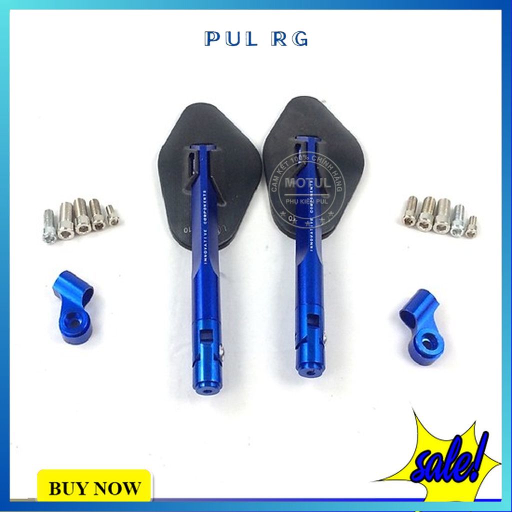 Combo gương chiếu hậu elisse loại 1 màu cán 1 cặp trái phải
