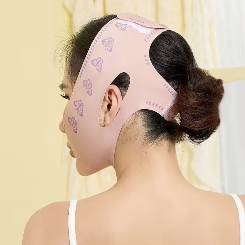 Face Bandage Breathable V Face Band Cheek Lift Up Anti Wrinkle Face Thin Mask Reduce Double Chin V-Line Shaping Bandage. 