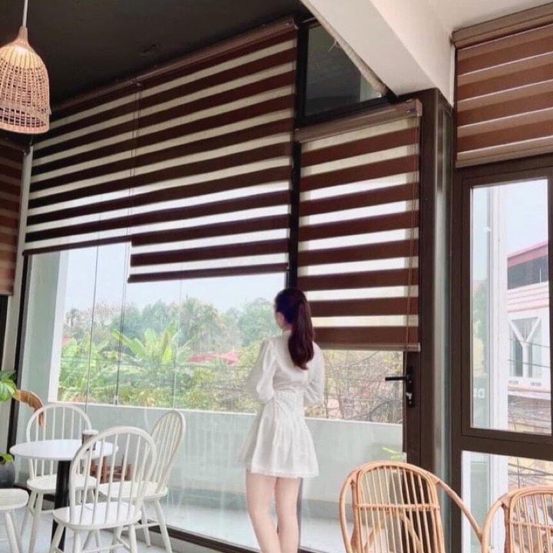 rèm cầu vồng cao155cm  vải cản sáng 85%