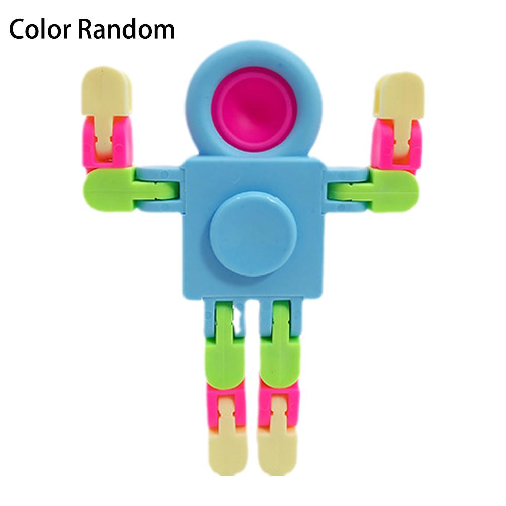 Astronaut Chain Fidget Spinner Transformer Blocks Mechanical Gyro Fat Brain Decompression Toy