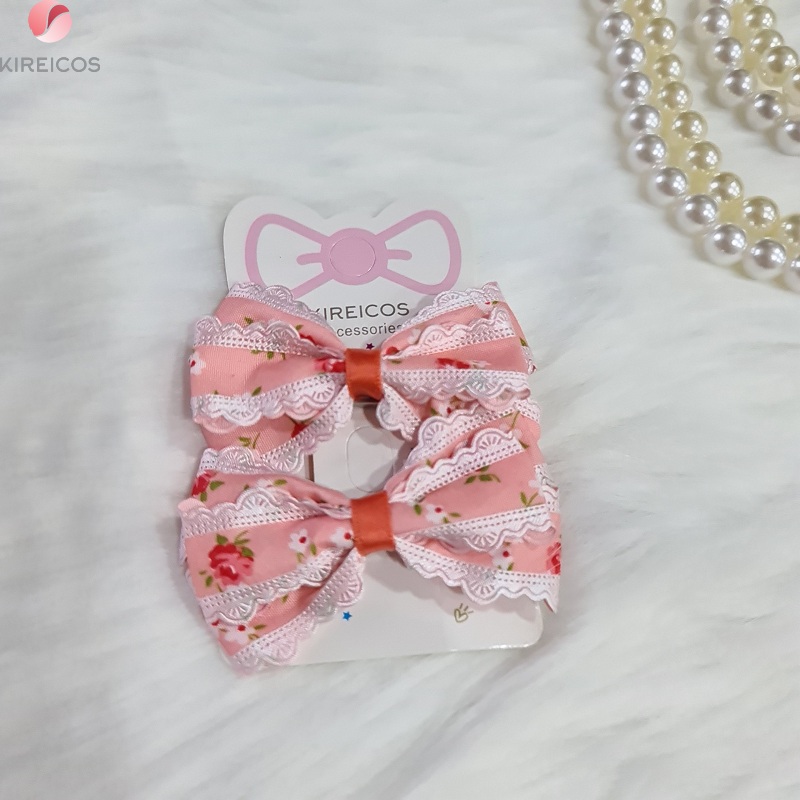 Set 2 kẹp nơ siêu cưng cho bé yêu - kireicos