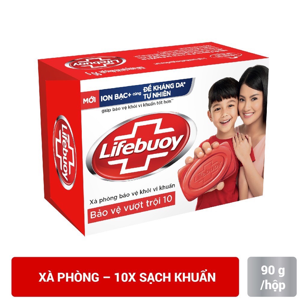 [HCM]Xà bông cục Lifebuoy 90g
