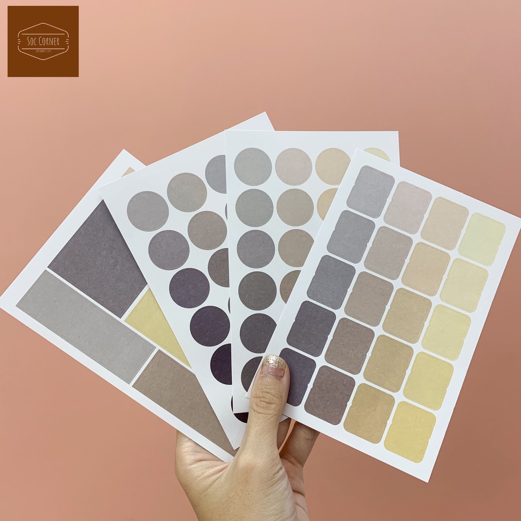Set Color Palette Sticker