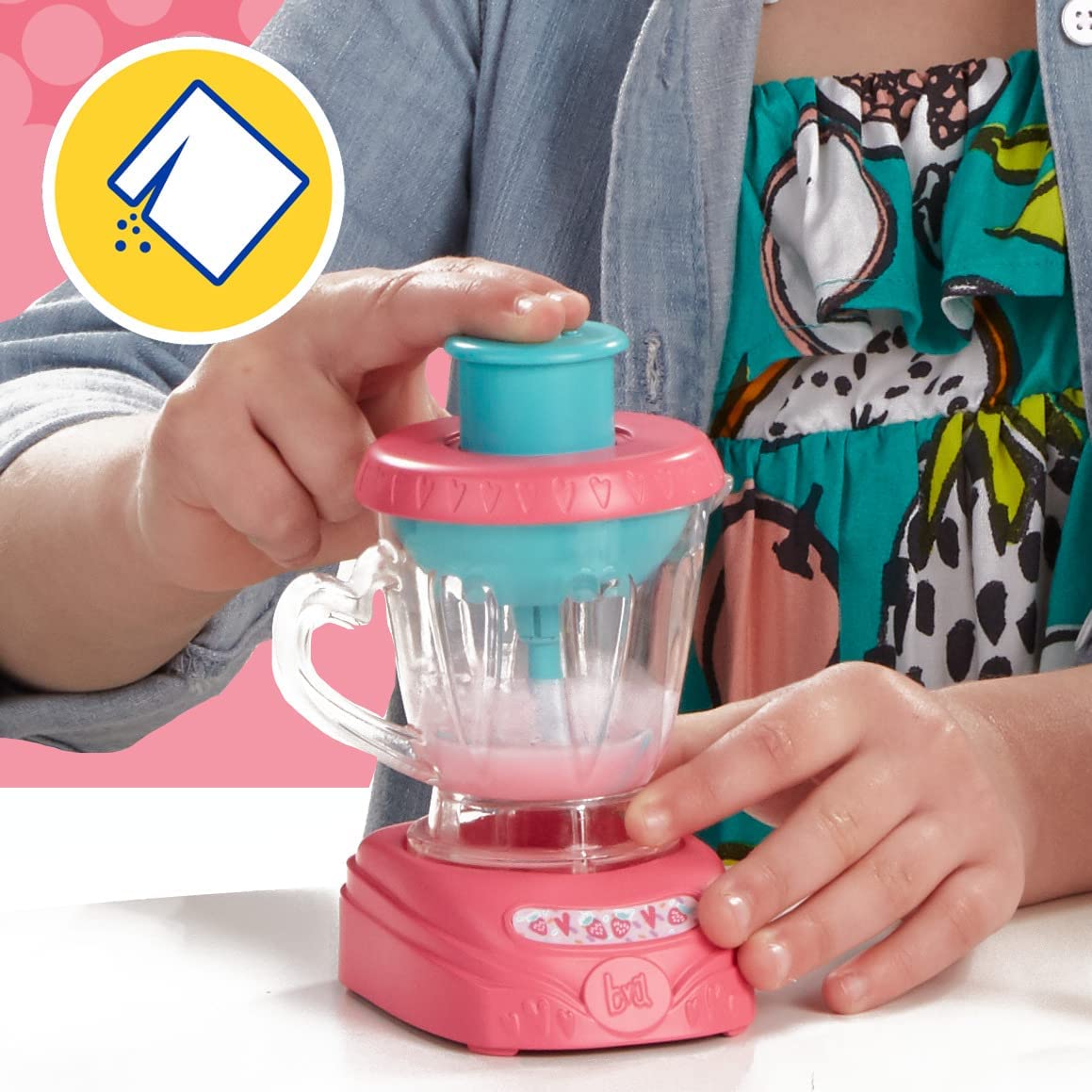 Hasbro Baby Alive Magical Mixer Baby Doll Strawberry Shake with