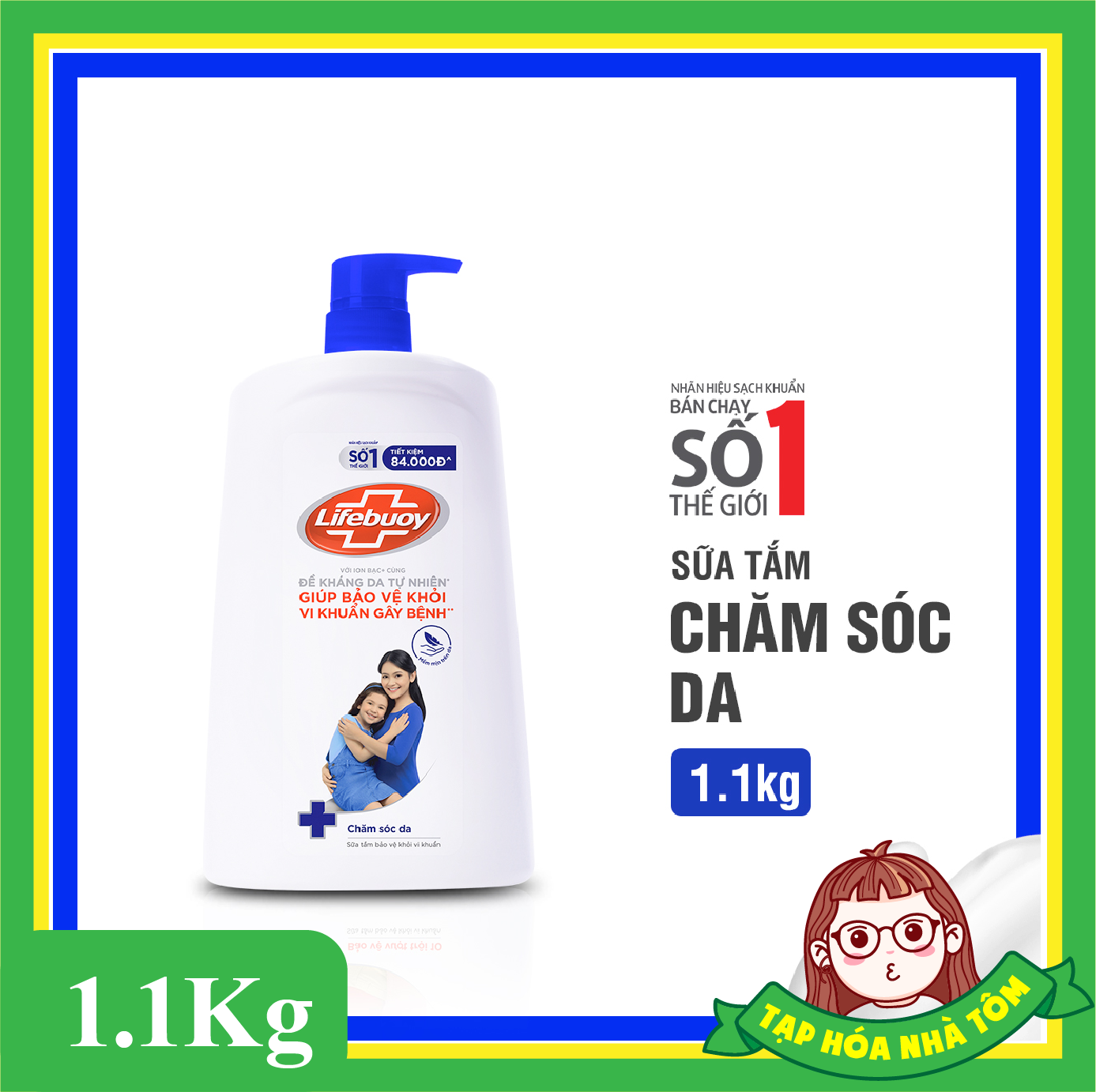 Sữa tắm Lifebuoy chai 1.1kg