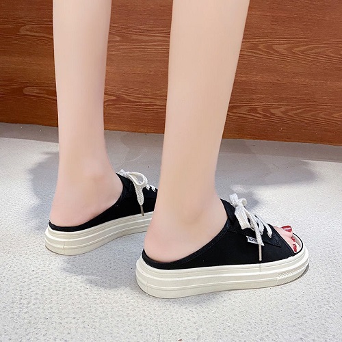( HÀNG MỚI VỀ - SỤC NỮ HỞ MŨI FORM CHUẨN ) Giày sục thể thao hở mũi phong cách Hàn Quốc dễ phối đồ