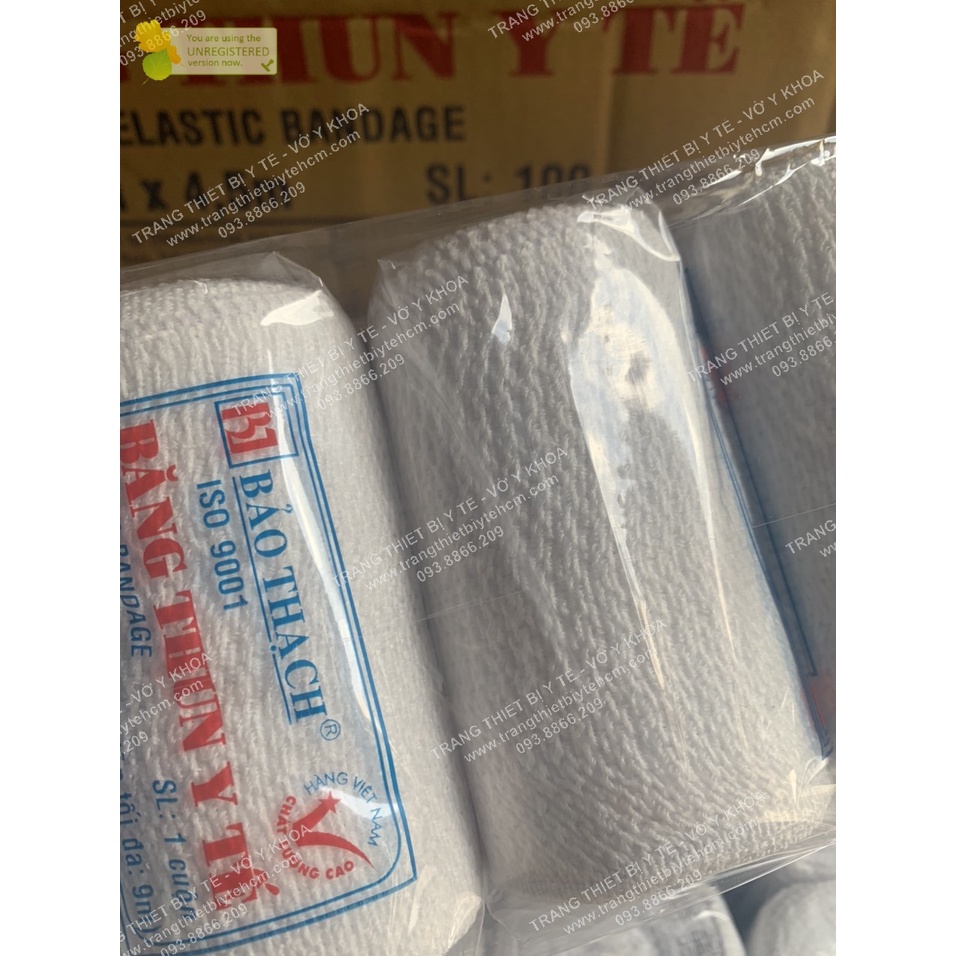 Băng Thun Y Tế Bảo Thạch 1 Móc , 2 Móc , 3 Móc