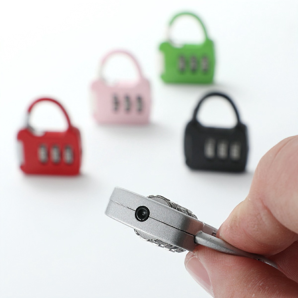 3 Digit Durable Code Combination Password Lock Mini Luggage Case Lock Backpack Padlock -Aeneas Shop