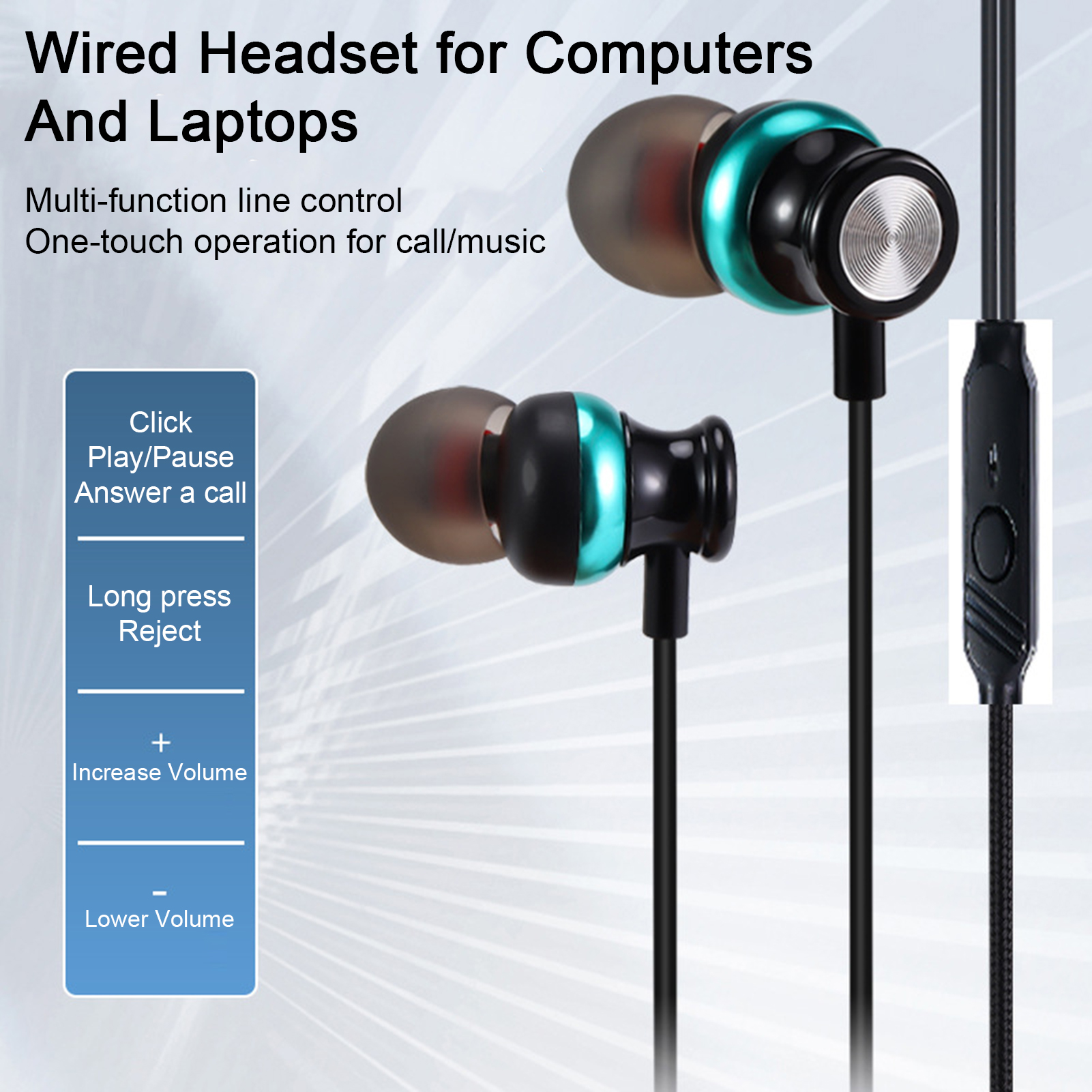 zesc007 In ear Headphones with Improved Sound Purity Earphone with