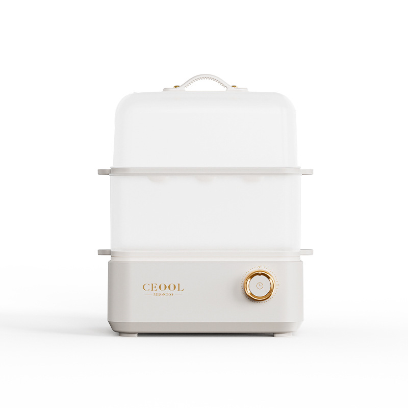 KAIMEIDI Household mini electric steamer multi-functional double-layer egg cooker automatic power-off breakfast machine