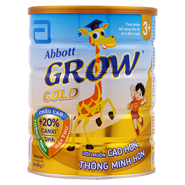Sữa bột Abbott Grow Gold 3+ 850g
