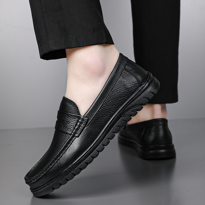 Giày Lười Da Nam Clarks - Banbury Slip On