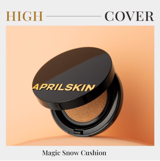 [Phiên Bản Mới 2022] Phấn Nước April Skin Black Magic Snow Cushion Galaxy Edition (15g)
