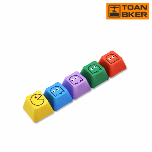Keycap PBT Mario, Pacman, Keycaps cho bàn phím cơ