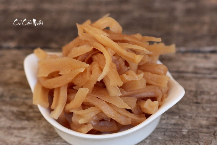 Củ Cải muối - xá bấu thơm ngon đặc biệt / 500g/