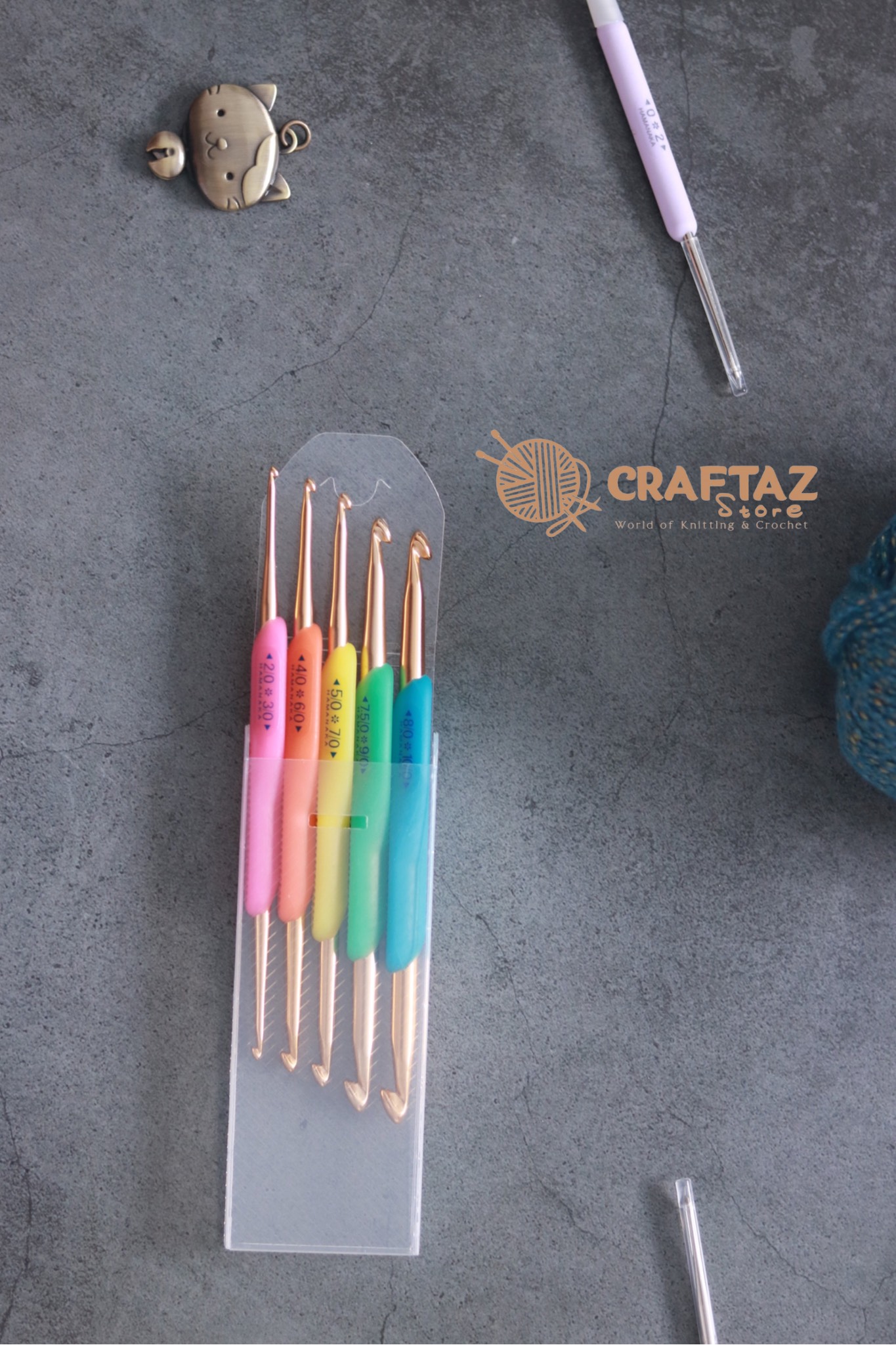 Hamanaka crochet hook set