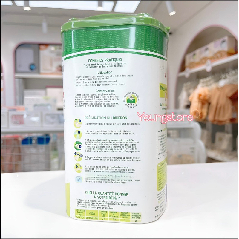 Sữa BỘT Bledilat Pháp 900gr số 1,2,3