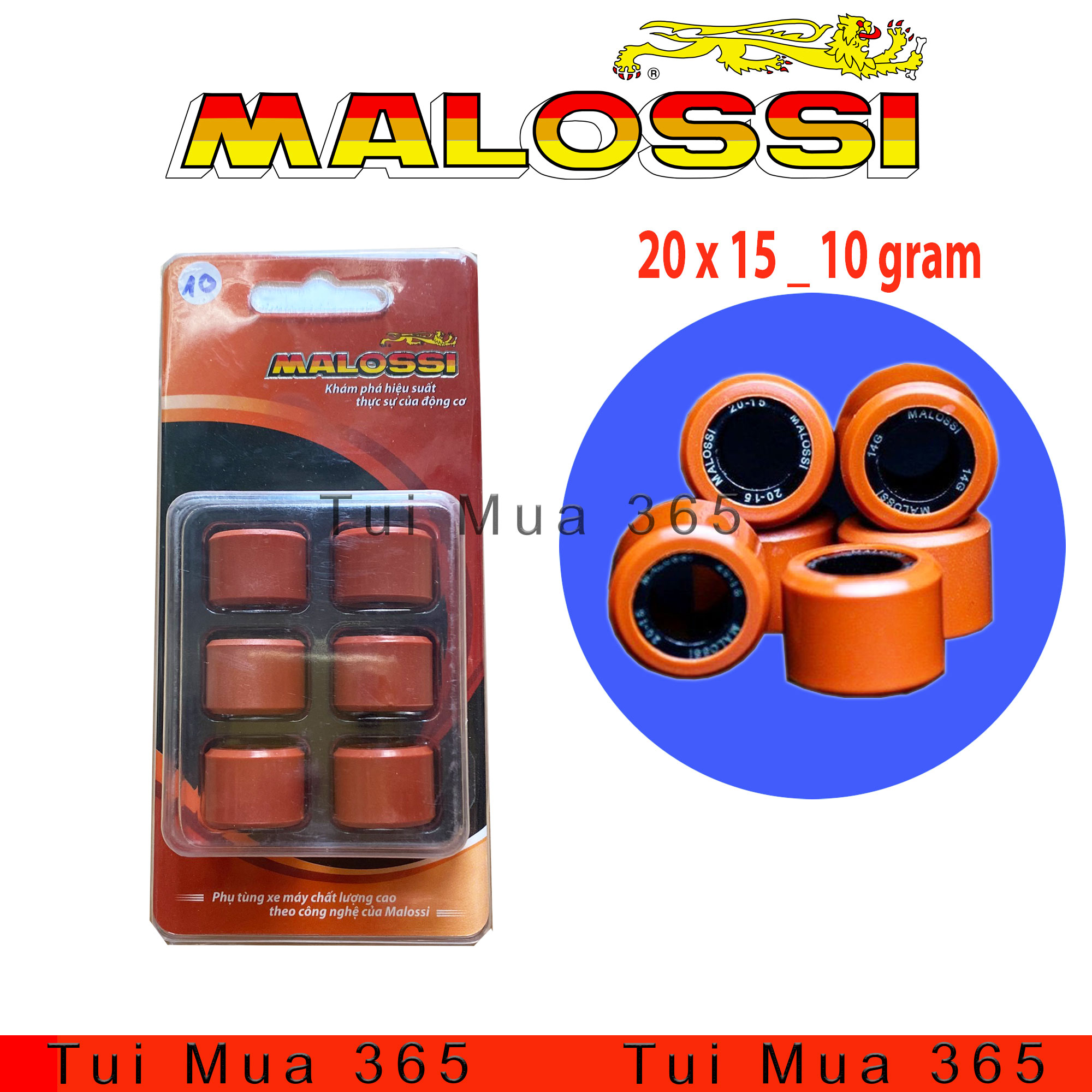 Bi nồi malossi độ honda vario, ab125, pcx, shvn, sh ý, click 125, sh mode
