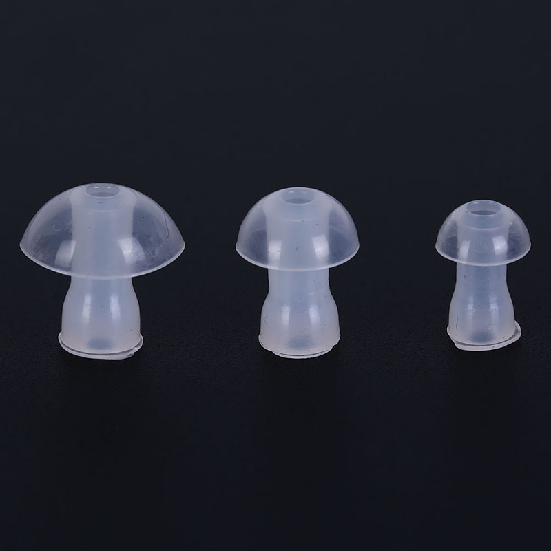 [haoh]✿ 4Pcs Hearing Aid Domes Ear Plugs Ear tips for Hearing aids three size