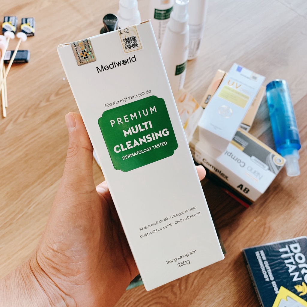 (Chính Hãng) SỮA RỬA MẶT CHUYÊN SPA PREMIUM MULTI CLEANSING Mediworld - LYO