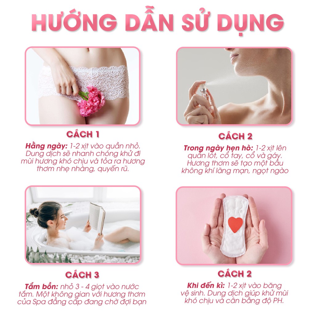 Nước hoa vùng kín  H.A.N Therapy Inner Mist 10ml