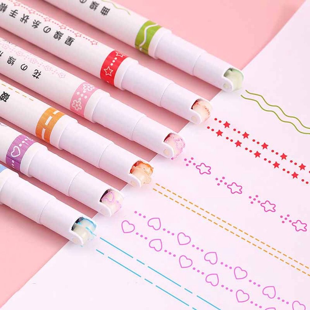 FGGC Sinh viên Sáng Tạo Nhật Ký Trường Văn Phòng Phẩm Hoa Dòng Chữ Văn phòng phẩm Văn Phòng Nguồn Cung Cấp Phác thảo Bút Scrapbooking Mực Sắc Tố Huỳnh quang Bút NGHỆ THUẬT Markers Bút Đường cong Highlighter Bút Màu Bút