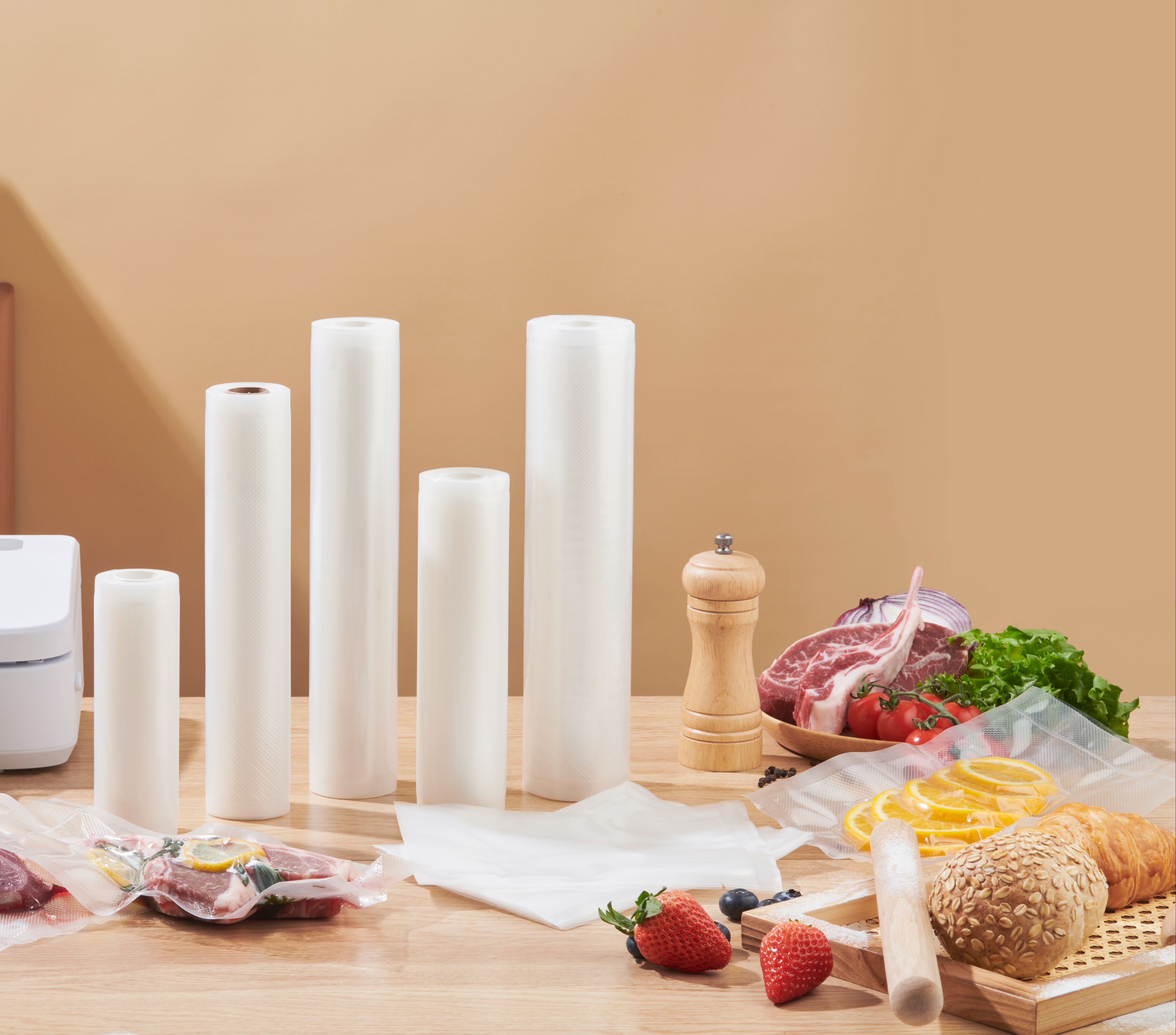 textured vacuum sealer bags