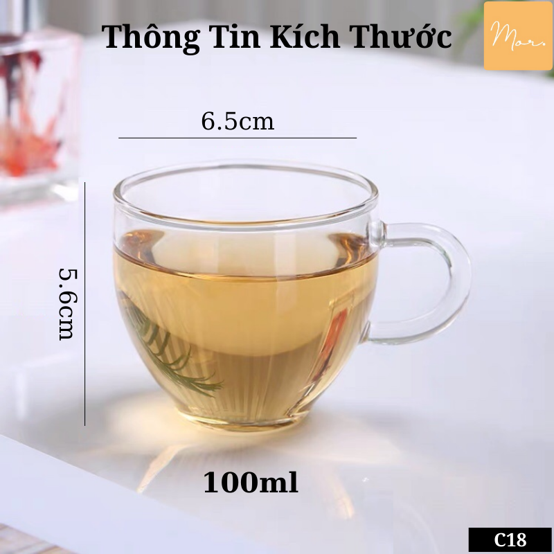 Set 6 Chén Thủy Tinh Chịu Nhiệt