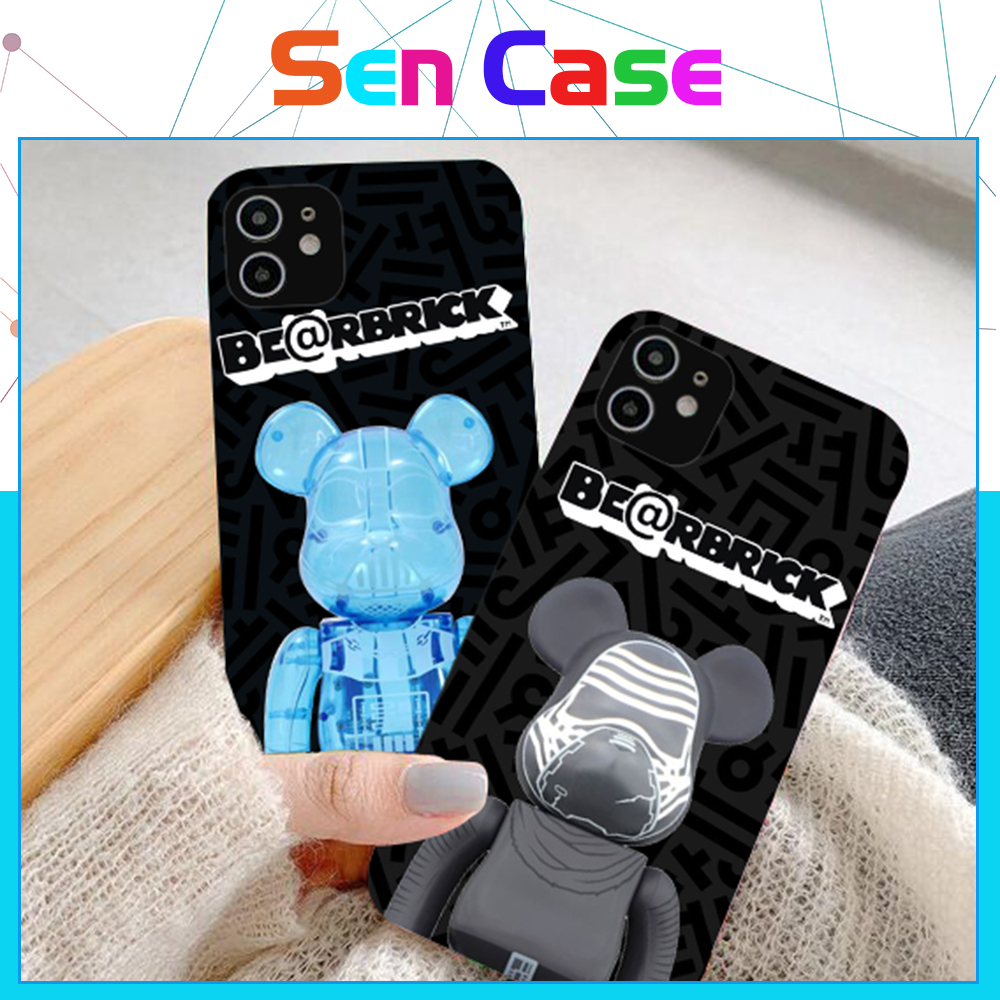 Ốp Lưng IPhone Cạnh Vuông Mẫu Bear B.reak BVC Cho Iphone6/6s/7plus/8plus/6plus/6splus/11/11pro//11promax/x-Sencase