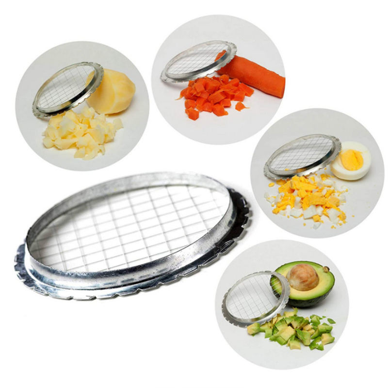 HE🔥 Egg Slicer Cutter Cut Egg Device Grid For Vegetables Salads Tools For Kitchen