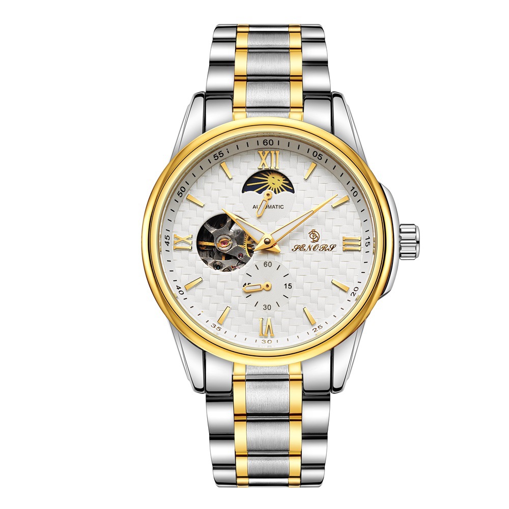 SENOR%20Men's%20Watch%20Mechanical%20Night%20Light%20Business%20Watch%20Stainless%20Steel%20SN018%20-%20Image%202