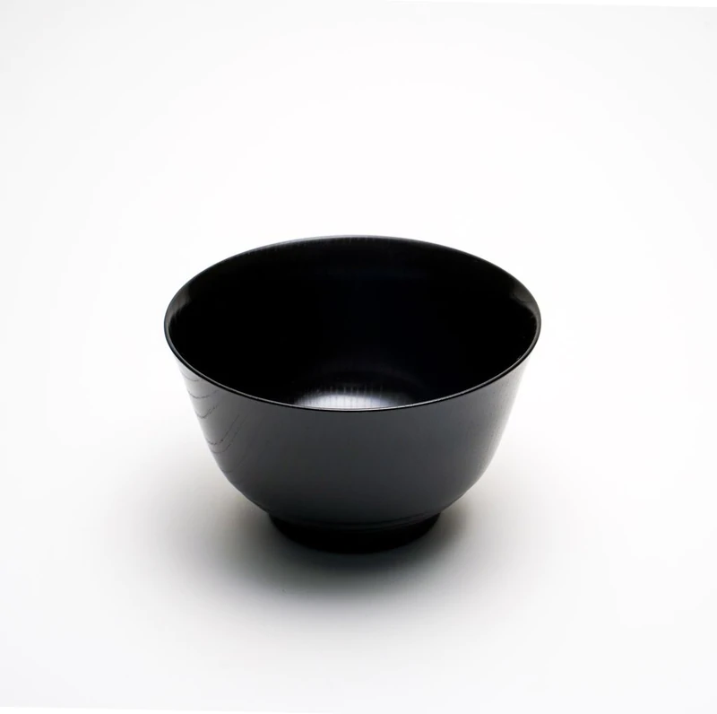 Chén Bát Ăn Cơm Melamine Màu Đen