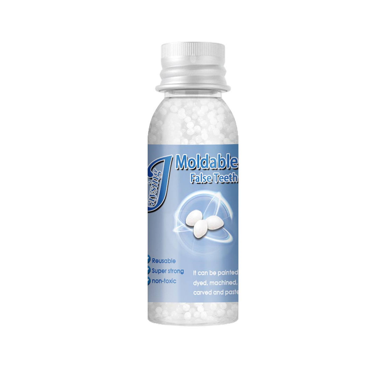 20ml/30ml Hàm răng giả keo rắn Phục hồi răng tạm thời Bộ đồ nghề điện răng tiện ích