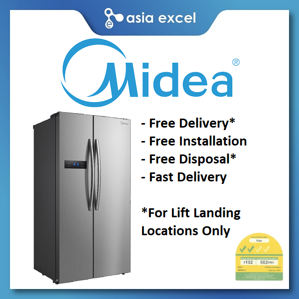 midea mrm584s side by side fridge