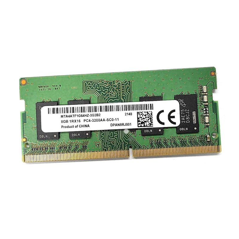 DDR4 8GB 3200MHz RAM Memory Accessories PC4-25600 1.2V SODIMM Memory ...