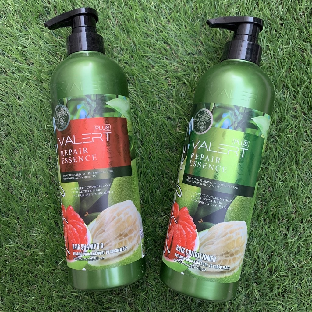 [HCM]Cặp Dầu Gội Xả Bưởi Cao Cấp GRAPEFRUIT VALER 850mlx2