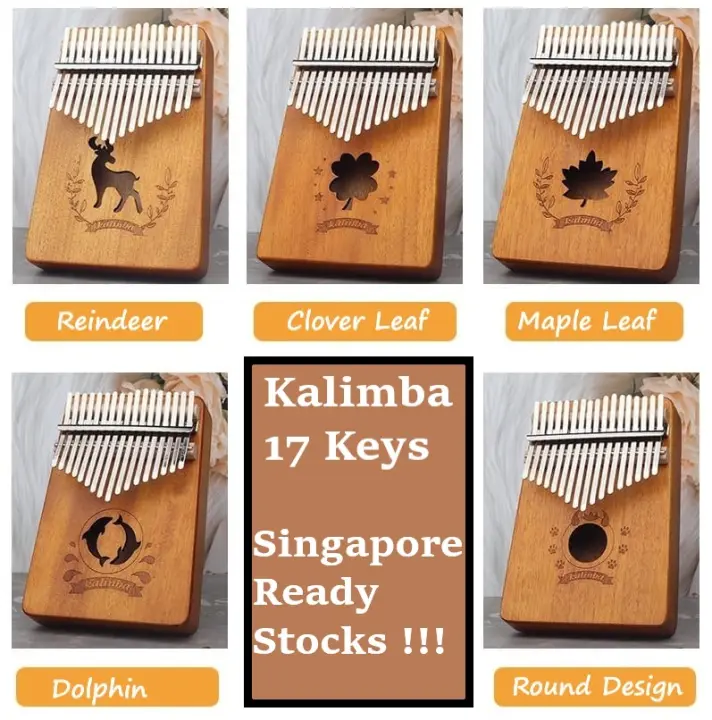 Sg Instocks Kalimba 17 Key Gecko Crystal Thumb Piano Acoustic Finger Piano Music Instrument Keyboard For Beginner Birthday Gift Present Comes In A Set Lazada Singapore