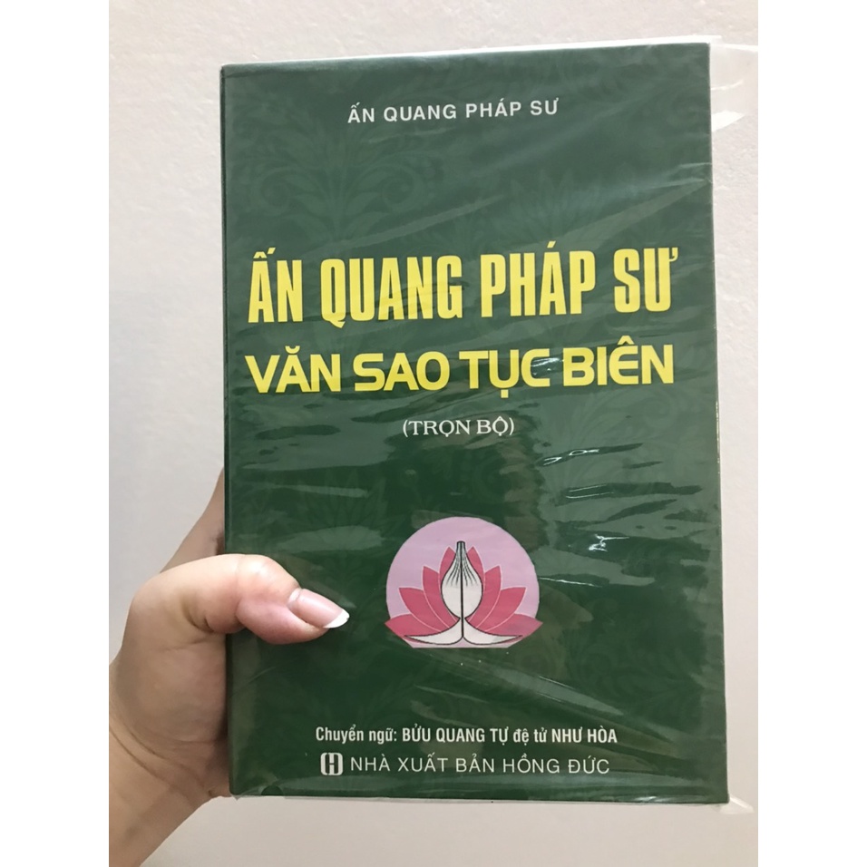 Sách - Ấn Quang Pháp Sư Văn Sao Tục Biên (trọn bộ 2 cuốn)