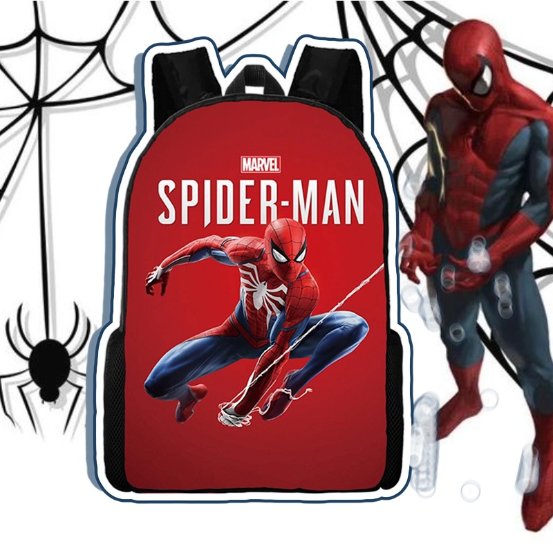 Esspreso Spider Man backpack, elementary school cartoon backpack, boys backpack, Superman Spider Man Batman.