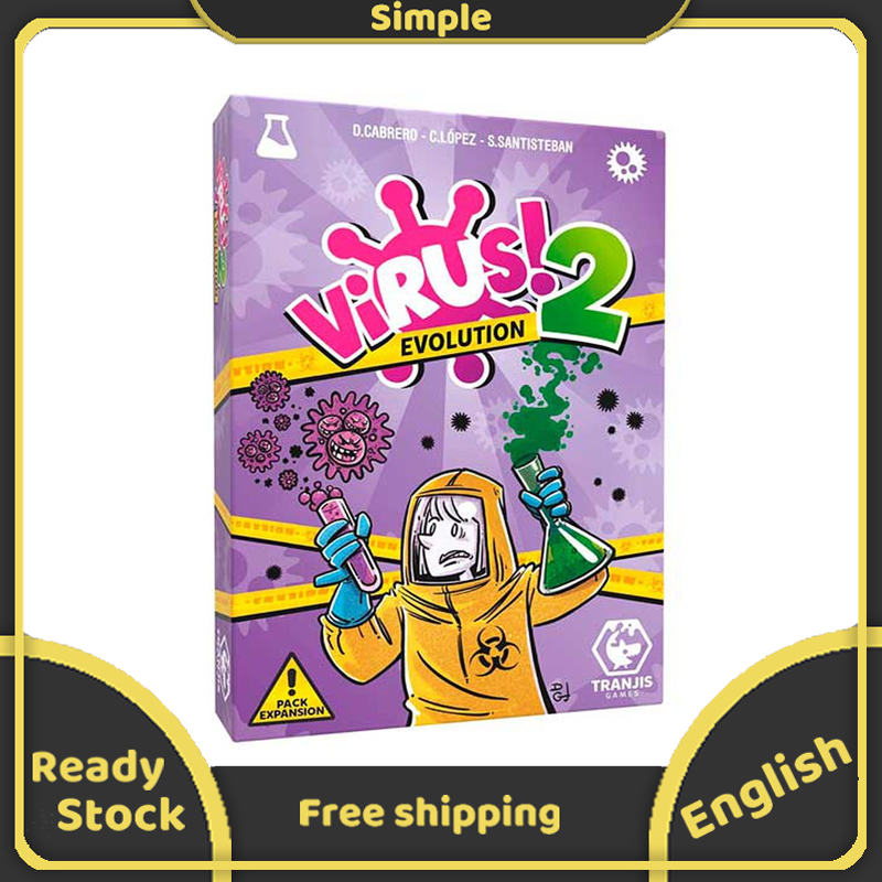 Virus Card Game The Contagiously Fun Card Game Expansion Pack Virus 1+2 Game