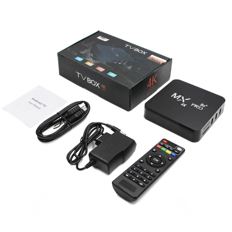 Android tv box xq pro 4k bản 1gb +8gb tiếng việt wifi 5g, android 11.1 , youtube, chorme