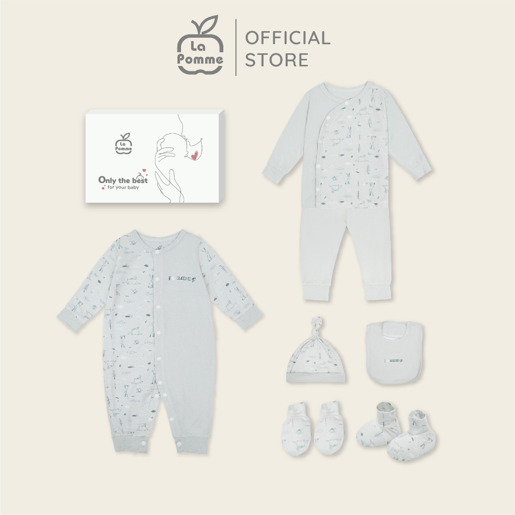 Set quà tặng sơ sinh cao cấp Best for Baby