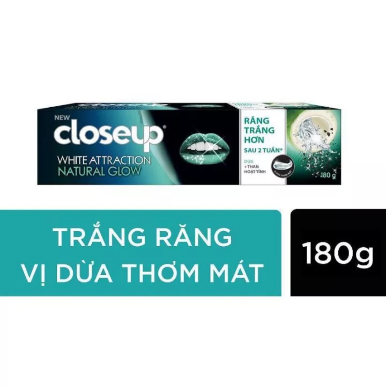 Kem đánh răng Closeup Vị Dừa 180g