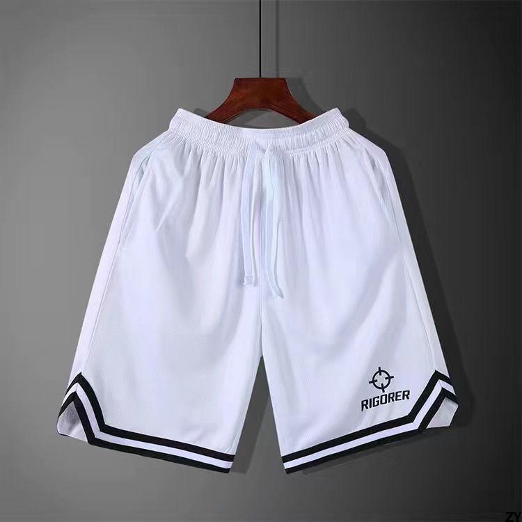 Basketball Summer American Pants RIGORER Running Basketball Shorts over the Knee QuickDrying