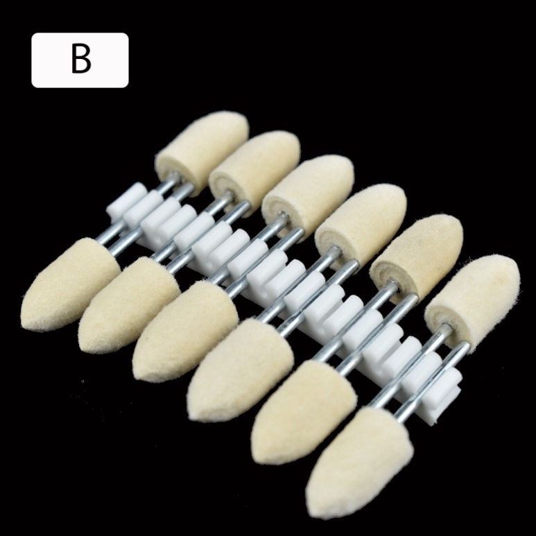 Set 12 Đầu Len Đánh Bóng 2.35mm