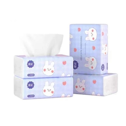 [GIAO HỎA TỐC][Combo] 20 gói giấy ăn Thỏ dai mịn - giấy 4 lớp