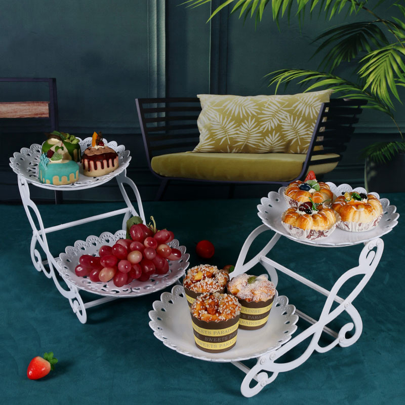 1PC Nordic Dessert Rack Plastic Material Party Dessert Table Decoration ...