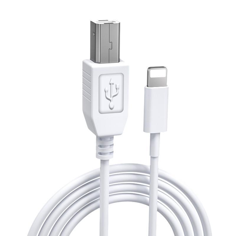 Printer Cable Usb 2.0 for IPhone To Musical Instrument Digital Piano USB Camera Audio for IPad USB B Adapter Male To Male MIDI OTG Cable